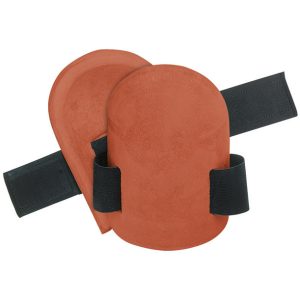 CLC 7.3 in. L X 4.8 in. W Rubber Knee Pads Red