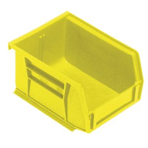 Quantum Storage 4-1/8 in. W X 2-13/16 in. H Tool Storage Bin Polypropylene 1 compartments Yellow