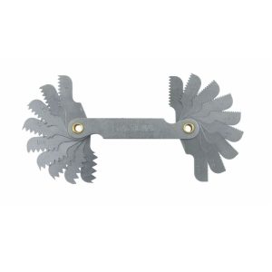 Irwin Hanson High Carbon Steel SAE Thread Pitch Gauge 1 pc