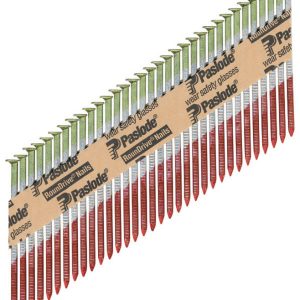 Paslode RounDrive 2-3/8 in. Angled Strip Hot-Dip Galvanized Framing Nails 30 deg 2000 pk