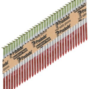 Paslode RounDrive 3-1/4 in. Angled Strip Hot-Dip Galvanized Framing Nails 30 deg 2000 pk