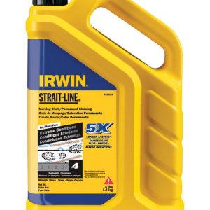 Irwin Strait-Line 4 lb Permanent Marking Chalk Midnight Black 1 pk