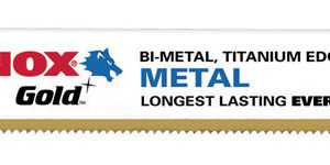 Lenox Gold 6 in. Bi-Metal Reciprocating Saw Blade 18 TPI 5 pk
