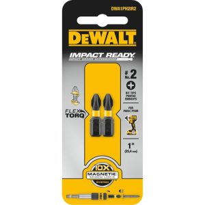 DeWalt FlexTorq Phillips #2 X 1 in. L Insert Bit Steel 2 pc