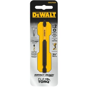 DeWalt FlexTorq Phillips #2 X 3-1/2 in. L Power Bit Steel 1 pc