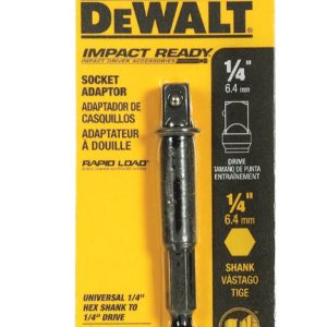 DeWalt Impact Ready High Speed Steel Socket Adapter 1 pk