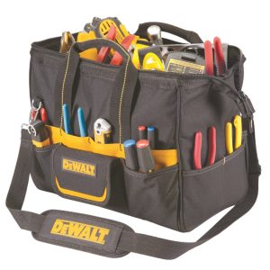 DeWalt 5 in. W X 13.25 in. H Polyester Tool Bag 33 pocket Black/Yellow 1 pc
