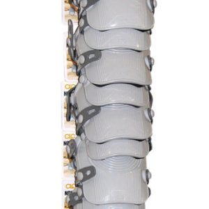 CLC 7.37 in. L X 5 in. W Foam Knee Pads Gray