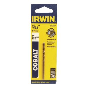 Irwin 7/64 in. X 2-5/8 in. L Cobalt Alloy Steel Drill Bit 1 pc