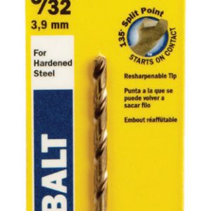 Irwin 5/32 in. X 3-1/8 in. L Cobalt Alloy Steel Drill Bit 1 pc
