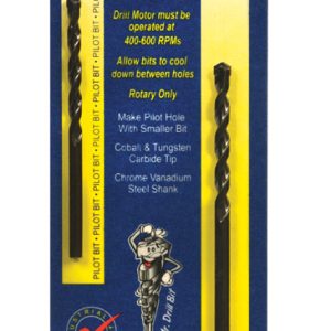 ARTU Porcelain Plus 3/16 in. X 3-1/2 in. L Tungsten Carbide Tipped Glass and Tile Bit Set 2 pc