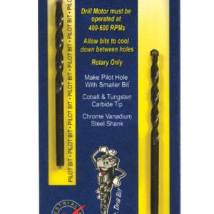 ARTU Porcelain Plus 5/32 in. X 3-1/8 in. L Tungsten Carbide Tipped Glass and Tile Bit Set 2 pc