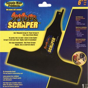 Spyder 6 in. Carbon Steel Scraper 1 pk