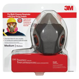 3M P95 Multi-Purpose Respirator Black M 1 pk