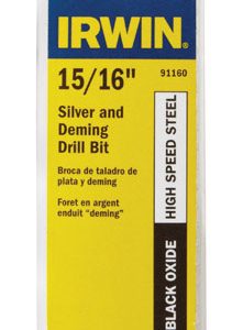 Irwin 15/16 in. X 6 in. L High Speed Steel Drill Bit 1 pc