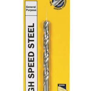 Irwin 15/64 in. X 3-7/8 in. L High Speed Steel Drill Bit 1 pc