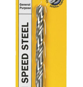 Irwin 19/64 in. X 2-3/4 in. L High Speed Steel Drill Bit 1 pc