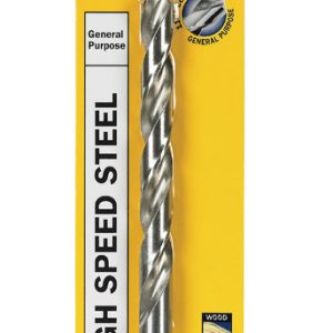Irwin 23/64 in. X 4-7/8 in. L High Speed Steel Drill Bit 1 pc
