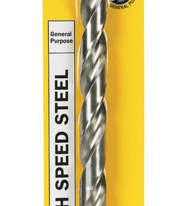 Irwin 31/64 in. X 5-7/8 in. L High Speed Steel Drill Bit 1 pc
