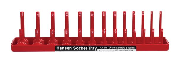 Hansen Global 13.25 in. L X 0.4 in. SAE Socket Tray 1 pc