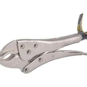 Steel Grip 10 in. Drop Forged Steel Curved Locking Pliers