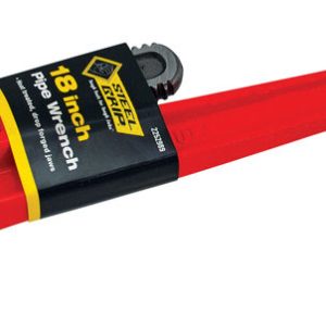 Steel Grip Pipe Wrench 18 in. L 1 pc