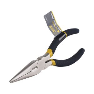 Steel Grip 6-1/2 in. Carbon Steel Long Nose Pliers