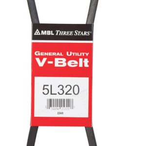 Mitsuboshi FHP 5L320 General Utility V-Belt 0.63 in. W X 32 in. L For Fractional Horsepower Motors