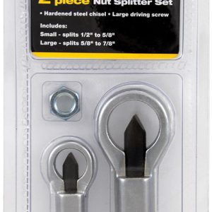 Steel Grip 1/2 in. Steel Nut Splitter Set 4-1/2 in. 2 pc