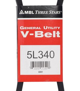 Mitsuboshi FHP 5L340 General Utility V-Belt 0.63 in. W X 34 in. L For Fractional Horsepower Motors