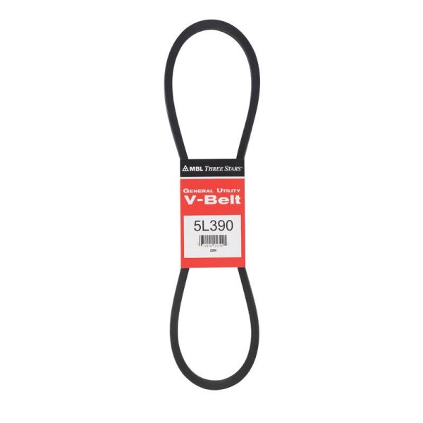 Mitsuboshi FHP 5L390 General Utility V-Belt 0.63 in. W X 39 in. L For Fractional Horsepower Motors