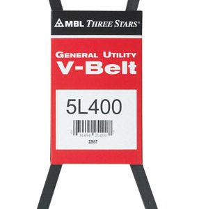 Mitsuboshi FHP 5L400 General Utility V-Belt 0.63 in. W X 40 in. L For Fractional Horsepower Motors
