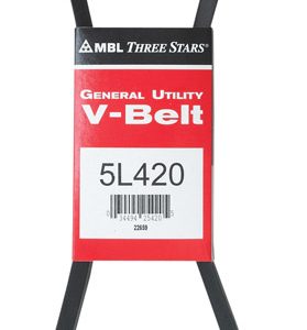 Mitsuboshi FHP 5L420 General Utility V-Belt 0.63 in. W X 42 in. L For Fractional Horsepower Motors