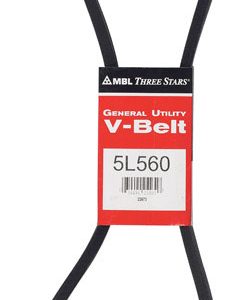 Mitsuboshi FHP 5L560 General Utility V-Belt 0.63 in. W X 56 in. L For Fractional Horsepower Motors