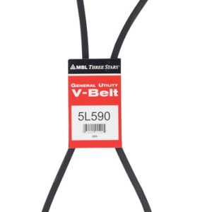 Mitsuboshi FHP 5L590 General Utility V-Belt 0.63 in. W X 59 in. L For Fractional Horsepower Motors