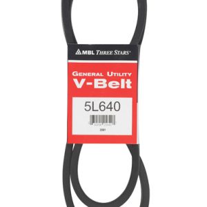 Mitsuboshi FHP 5L640 General Utility V-Belt 0.63 in. W X 64 in. L For Fractional Horsepower Motors