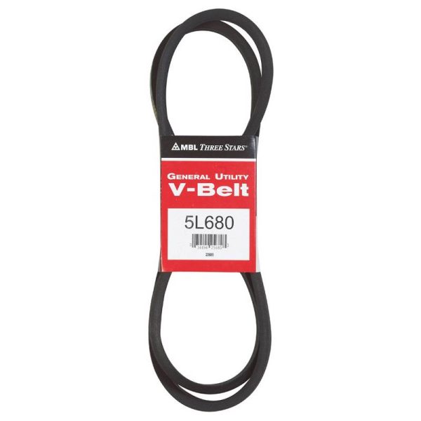 Mitsuboshi FHP 5L680 General Utility V-Belt 0.63 in. W X 68 in. L For Fractional Horsepower Motors
