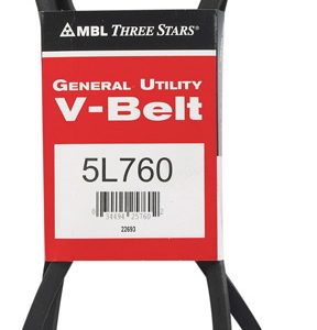 Mitsuboshi FHP 5L760 General Utility V-Belt 0.63 in. W X 76 in. L For Fractional Horsepower Motors