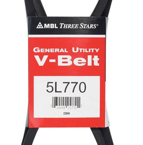 Mitsuboshi FHP 5L770 General Utility V-Belt 0.63 in. W X 77 in. L For Fractional Horsepower Motors