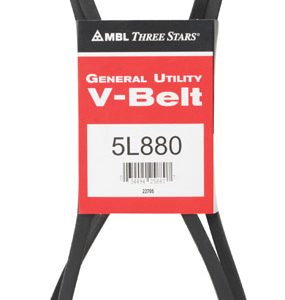 Mitsuboshi FHP 5L880 General Utility V-Belt 0.63 in. W X 88 in. L For Fractional Horsepower Motors