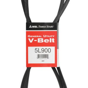 Mitsuboshi FHP 5L900 General Utility V-Belt 0.63 in. W X 90 in. L For Fractional Horsepower Motors
