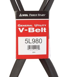 Mitsuboshi FHP 5L980 General Utility V-Belt 0.63 in. W X 98 in. L For Fractional Horsepower Motors