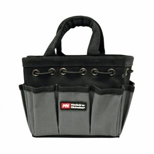 McGuire-Nicholas 4 in. W X 6 in. H Polyester Tool Bag 8 pocket Black 1 pc