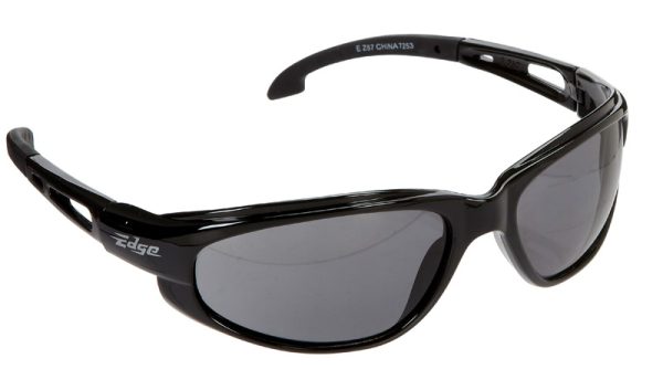 Edge Eyewear Dakura Safety Glasses Smoke Lens Black Frame 1 pc