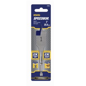 Irwin Speedbor 1 in. X 4 in. L Carbon Steel Wood Boring Bit 1 pc