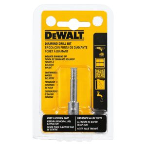 DeWalt 3/16 in. X 2-1/4 in. L Diamond Tipped Tile Drill Bit 1 pc