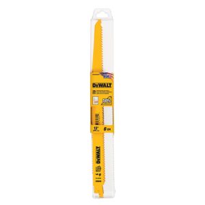 DeWalt 12 in. Bi-Metal Reciprocating Saw Blade 6 TPI 1 pk
