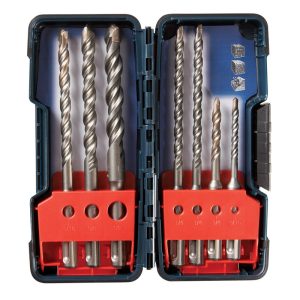 Bosch Bulldog Steel SDS-plus Drill Bit Set 7 pc