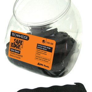 TechniEdge Safe Edge 5 in. Fixed Blade Safety Opener Black 1 pc