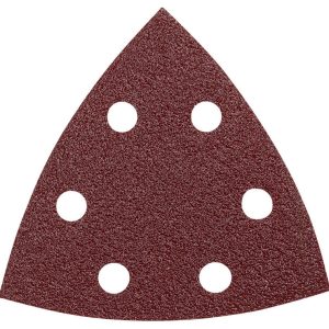 Bosch 3-1/2 in. L X 3.75 in. W 60 Grit Aluminum Oxide Detail Sanding Triangle 5 pk